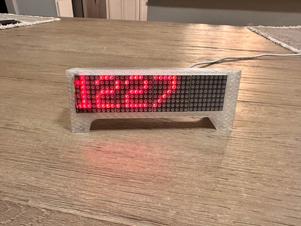 Track backyard birds chirps on a digital counter